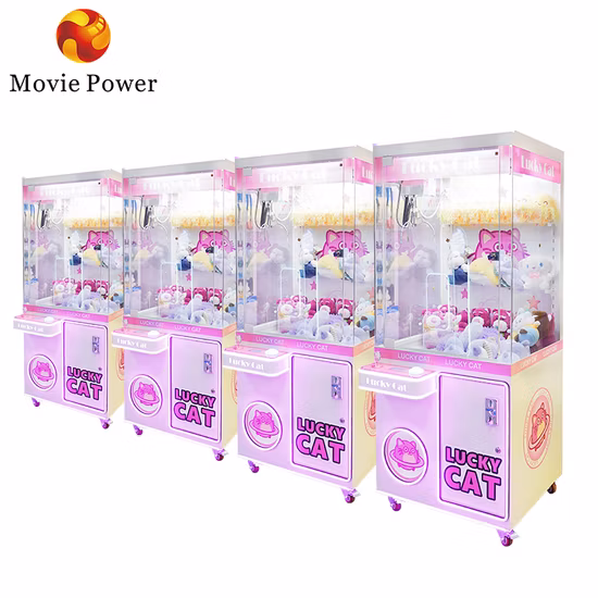 Newest Doll Crane Gift Coin Operated Arcade Amusement Toy Claw Game Machine