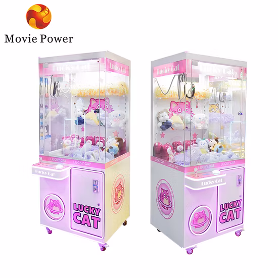 Newest Doll Crane Gift Coin Operated Arcade Amusement Toy Claw Game Machine