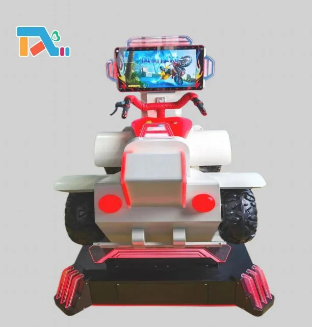 Coin Operated Kids Super Motor Bike Simulator Racing Game Machine for Children