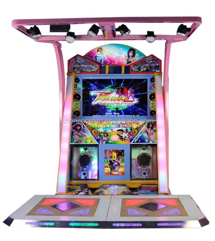 2023 55"LCD 2 Players Coin Pusher Game Machine Dancing Machine Just Dance Arcade Game Machine