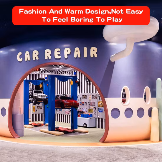 매력적인 실내 놀이터 장비 소프트 패딩 어린이 버릇없는 성